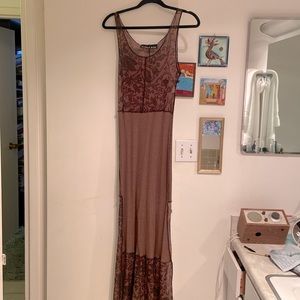 Mariana Rossi brown long dress